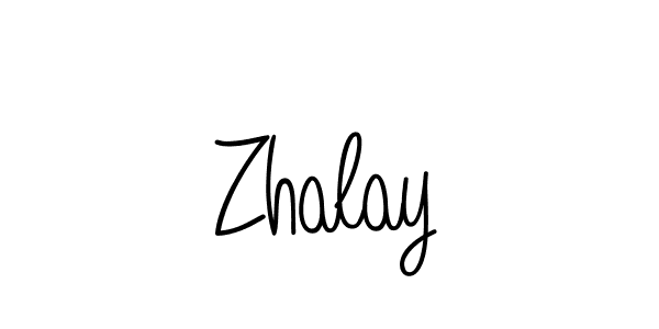 How to Draw Zhalay signature style? Angelique-Rose-font-FFP is a latest design signature styles for name Zhalay. Zhalay signature style 5 images and pictures png