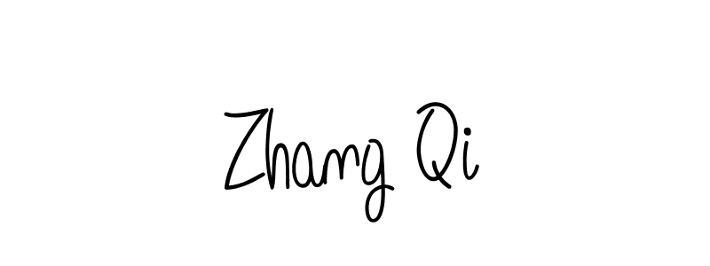 Also we have Zhang Qi name is the best signature style. Create professional handwritten signature collection using Angelique-Rose-font-FFP autograph style. Zhang Qi signature style 5 images and pictures png