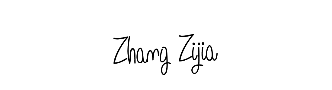 Best and Professional Signature Style for Zhang Zijia. Angelique-Rose-font-FFP Best Signature Style Collection. Zhang Zijia signature style 5 images and pictures png