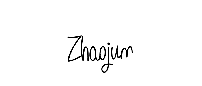 Best and Professional Signature Style for Zhaojun. Angelique-Rose-font-FFP Best Signature Style Collection. Zhaojun signature style 5 images and pictures png