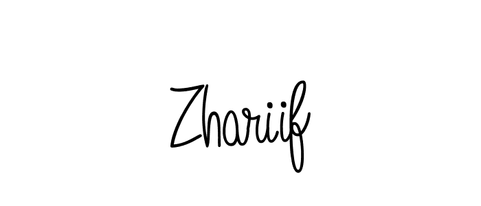 This is the best signature style for the Zhariif name. Also you like these signature font (Angelique-Rose-font-FFP). Mix name signature. Zhariif signature style 5 images and pictures png