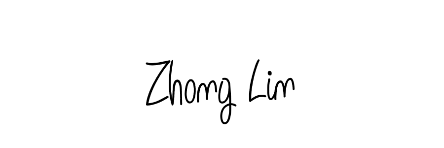 Once you've used our free online signature maker to create your best signature Angelique-Rose-font-FFP style, it's time to enjoy all of the benefits that Zhong Lin name signing documents. Zhong Lin signature style 5 images and pictures png