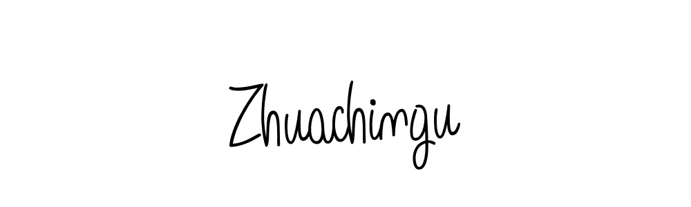 if you are searching for the best signature style for your name Zhuachingu. so please give up your signature search. here we have designed multiple signature styles  using Angelique-Rose-font-FFP. Zhuachingu signature style 5 images and pictures png