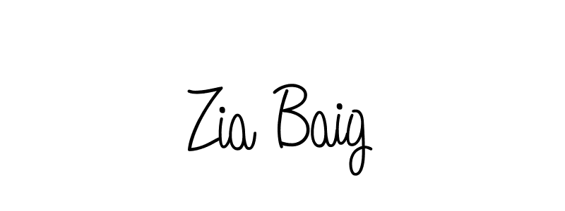 How to Draw Zia Baig signature style? Angelique-Rose-font-FFP is a latest design signature styles for name Zia Baig. Zia Baig signature style 5 images and pictures png