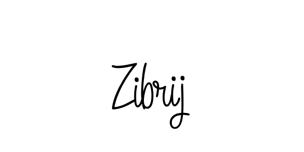 Create a beautiful signature design for name Zibrij. With this signature (Angelique-Rose-font-FFP) fonts, you can make a handwritten signature for free. Zibrij signature style 5 images and pictures png