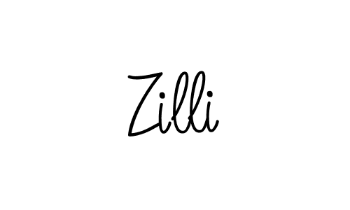 Here are the top 10 professional signature styles for the name Zilli. These are the best autograph styles you can use for your name. Zilli signature style 5 images and pictures png