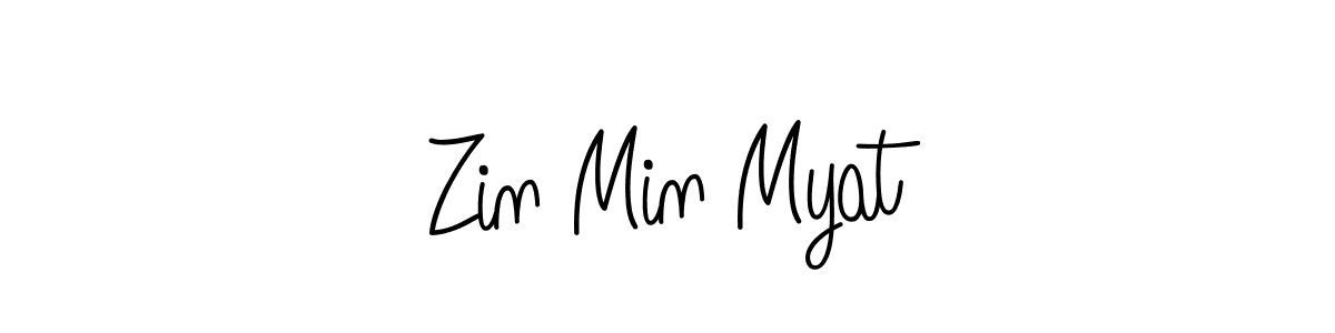 Also You can easily find your signature by using the search form. We will create Zin Min Myat name handwritten signature images for you free of cost using Angelique-Rose-font-FFP sign style. Zin Min Myat signature style 5 images and pictures png