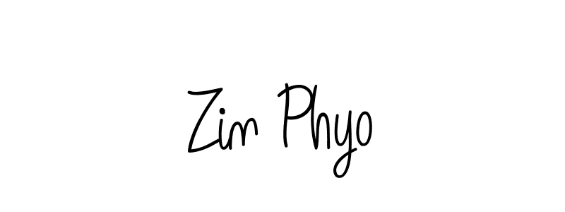 Make a beautiful signature design for name Zin Phyo. Use this online signature maker to create a handwritten signature for free. Zin Phyo signature style 5 images and pictures png