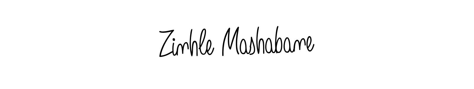 The best way (Angelique-Rose-font-FFP) to make a short signature is to pick only two or three words in your name. The name Zinhle Mashabane include a total of six letters. For converting this name. Zinhle Mashabane signature style 5 images and pictures png