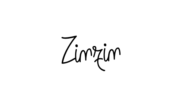 Use a signature maker to create a handwritten signature online. With this signature software, you can design (Angelique-Rose-font-FFP) your own signature for name Zinzin. Zinzin signature style 5 images and pictures png