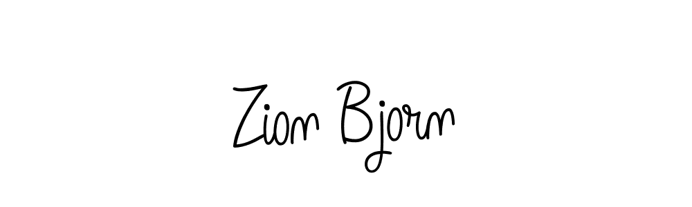 Create a beautiful signature design for name Zion Bjorn. With this signature (Angelique-Rose-font-FFP) fonts, you can make a handwritten signature for free. Zion Bjorn signature style 5 images and pictures png