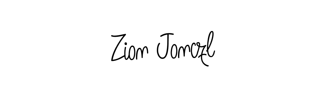 Once you've used our free online signature maker to create your best signature Angelique-Rose-font-FFP style, it's time to enjoy all of the benefits that Zion Jonczl name signing documents. Zion Jonczl signature style 5 images and pictures png