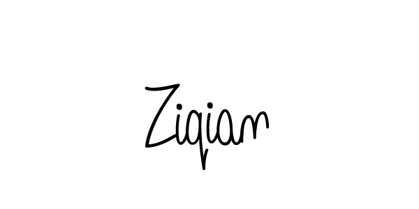 Angelique-Rose-font-FFP is a professional signature style that is perfect for those who want to add a touch of class to their signature. It is also a great choice for those who want to make their signature more unique. Get Ziqian name to fancy signature for free. Ziqian signature style 5 images and pictures png