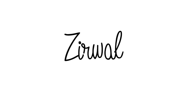 Make a beautiful signature design for name Zirwal. Use this online signature maker to create a handwritten signature for free. Zirwal signature style 5 images and pictures png