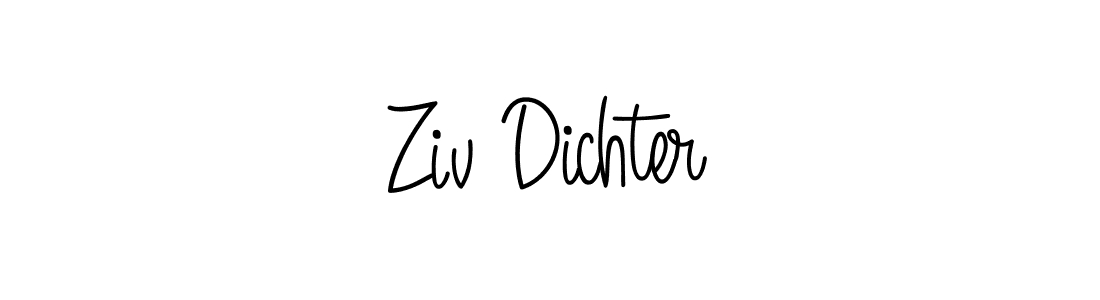 This is the best signature style for the Ziv Dichter name. Also you like these signature font (Angelique-Rose-font-FFP). Mix name signature. Ziv Dichter signature style 5 images and pictures png