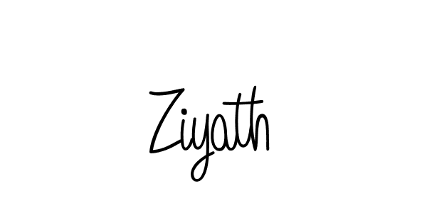 Best and Professional Signature Style for Ziyath. Angelique-Rose-font-FFP Best Signature Style Collection. Ziyath signature style 5 images and pictures png