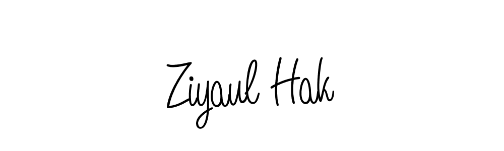 Once you've used our free online signature maker to create your best signature Angelique-Rose-font-FFP style, it's time to enjoy all of the benefits that Ziyaul Hak name signing documents. Ziyaul Hak signature style 5 images and pictures png