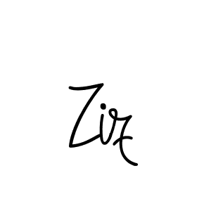 Create a beautiful signature design for name Ziz. With this signature (Angelique-Rose-font-FFP) fonts, you can make a handwritten signature for free. Ziz signature style 5 images and pictures png