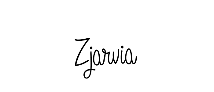 You should practise on your own different ways (Angelique-Rose-font-FFP) to write your name (Zjarvia) in signature. don't let someone else do it for you. Zjarvia signature style 5 images and pictures png