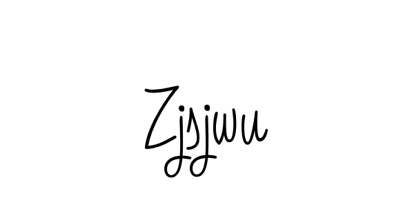 Also we have Zjsjwu name is the best signature style. Create professional handwritten signature collection using Angelique-Rose-font-FFP autograph style. Zjsjwu signature style 5 images and pictures png
