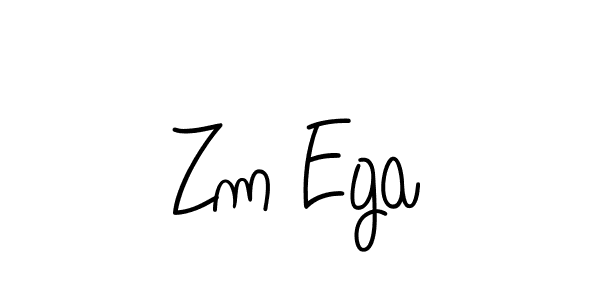 You should practise on your own different ways (Angelique-Rose-font-FFP) to write your name (Zm Ega) in signature. don't let someone else do it for you. Zm Ega signature style 5 images and pictures png