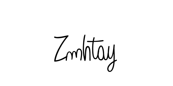 How to make Zmhtay signature? Angelique-Rose-font-FFP is a professional autograph style. Create handwritten signature for Zmhtay name. Zmhtay signature style 5 images and pictures png