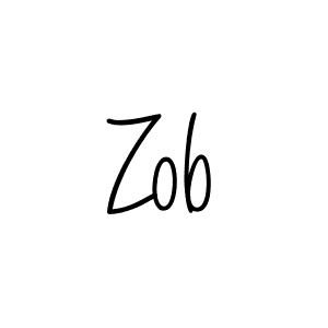 Best and Professional Signature Style for Zob. Angelique-Rose-font-FFP Best Signature Style Collection. Zob signature style 5 images and pictures png