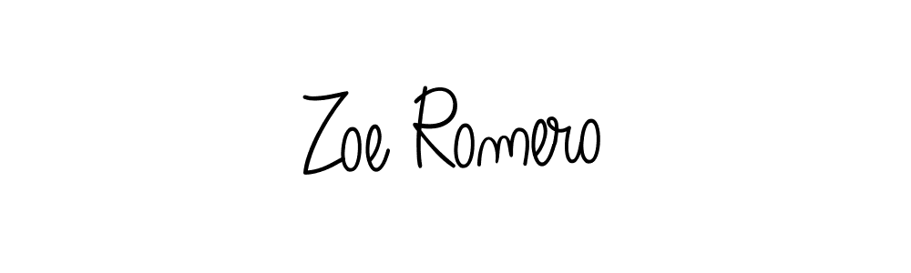 Once you've used our free online signature maker to create your best signature Angelique-Rose-font-FFP style, it's time to enjoy all of the benefits that Zoe Romero name signing documents. Zoe Romero signature style 5 images and pictures png