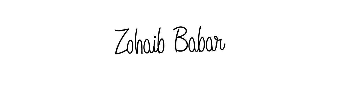 Best and Professional Signature Style for Zohaib Babar. Angelique-Rose-font-FFP Best Signature Style Collection. Zohaib Babar signature style 5 images and pictures png