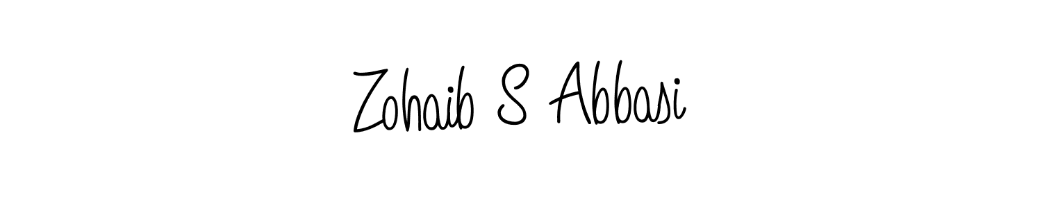 How to Draw Zohaib S Abbasi signature style? Angelique-Rose-font-FFP is a latest design signature styles for name Zohaib S Abbasi. Zohaib S Abbasi signature style 5 images and pictures png