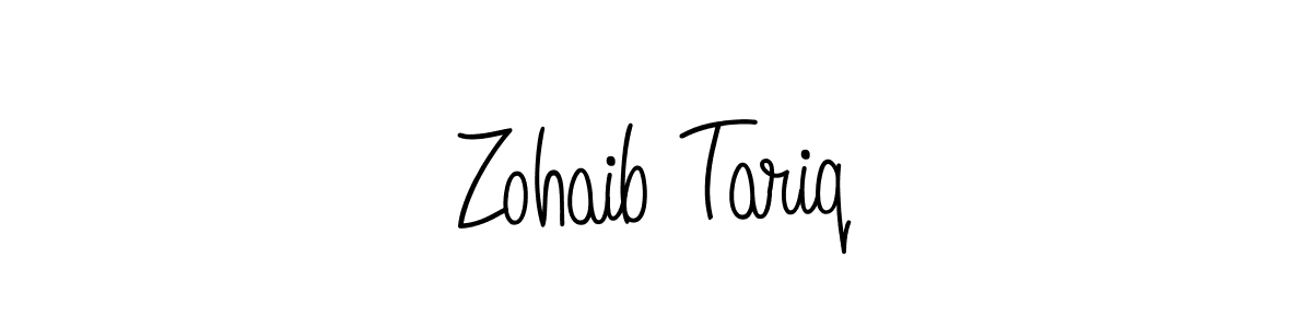 Make a beautiful signature design for name Zohaib Tariq. Use this online signature maker to create a handwritten signature for free. Zohaib Tariq signature style 5 images and pictures png