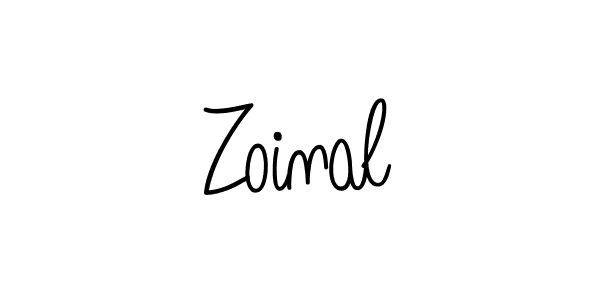 The best way (Angelique-Rose-font-FFP) to make a short signature is to pick only two or three words in your name. The name Zoinal include a total of six letters. For converting this name. Zoinal signature style 5 images and pictures png