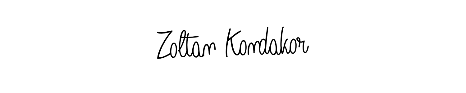 Similarly Angelique-Rose-font-FFP is the best handwritten signature design. Signature creator online .You can use it as an online autograph creator for name Zoltan Kondakor. Zoltan Kondakor signature style 5 images and pictures png