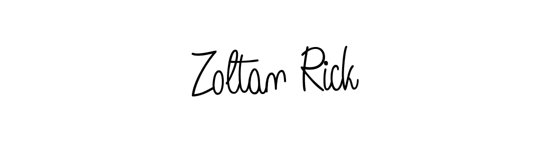 Here are the top 10 professional signature styles for the name Zoltan Rick. These are the best autograph styles you can use for your name. Zoltan Rick signature style 5 images and pictures png