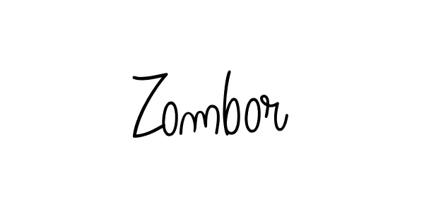 Make a beautiful signature design for name Zombor. Use this online signature maker to create a handwritten signature for free. Zombor signature style 5 images and pictures png