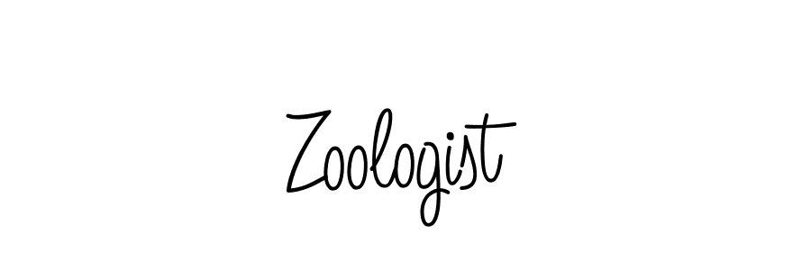Create a beautiful signature design for name Zoologist. With this signature (Angelique-Rose-font-FFP) fonts, you can make a handwritten signature for free. Zoologist signature style 5 images and pictures png