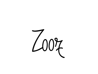 Make a beautiful signature design for name Zooz. With this signature (Angelique-Rose-font-FFP) style, you can create a handwritten signature for free. Zooz signature style 5 images and pictures png