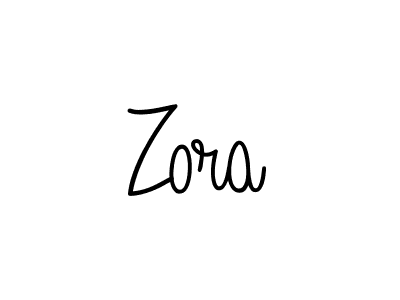 Zora stylish signature style. Best Handwritten Sign (Angelique-Rose-font-FFP) for my name. Handwritten Signature Collection Ideas for my name Zora. Zora signature style 5 images and pictures png