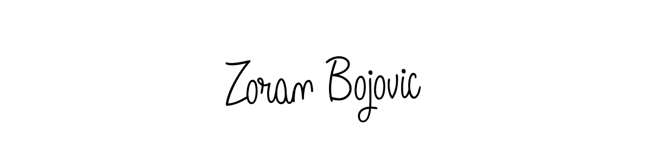 It looks lik you need a new signature style for name Zoran Bojovic. Design unique handwritten (Angelique-Rose-font-FFP) signature with our free signature maker in just a few clicks. Zoran Bojovic signature style 5 images and pictures png