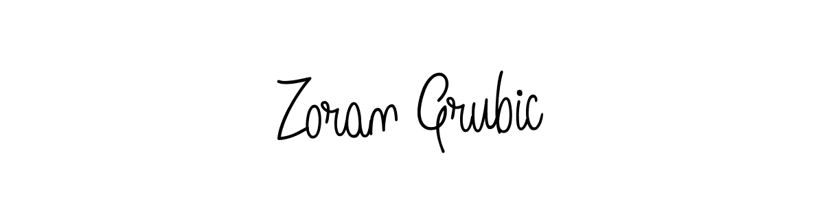 Once you've used our free online signature maker to create your best signature Angelique-Rose-font-FFP style, it's time to enjoy all of the benefits that Zoran Grubic name signing documents. Zoran Grubic signature style 5 images and pictures png