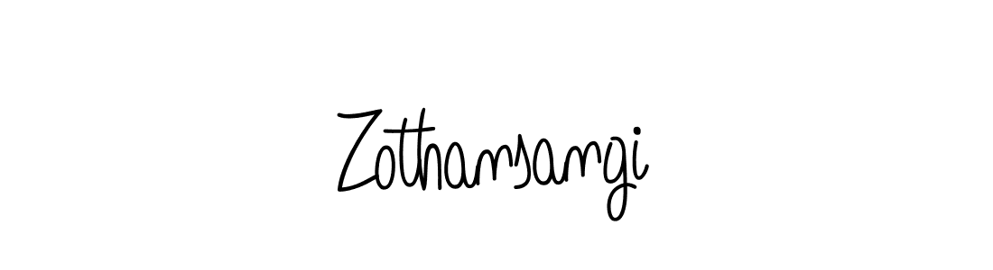 You should practise on your own different ways (Angelique-Rose-font-FFP) to write your name (Zothansangi) in signature. don't let someone else do it for you. Zothansangi signature style 5 images and pictures png