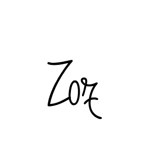 if you are searching for the best signature style for your name Zoz. so please give up your signature search. here we have designed multiple signature styles  using Angelique-Rose-font-FFP. Zoz signature style 5 images and pictures png