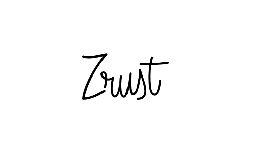 The best way (Angelique-Rose-font-FFP) to make a short signature is to pick only two or three words in your name. The name Zrust include a total of six letters. For converting this name. Zrust signature style 5 images and pictures png