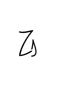 Create a beautiful signature design for name Zs. With this signature (Angelique-Rose-font-FFP) fonts, you can make a handwritten signature for free. Zs signature style 5 images and pictures png