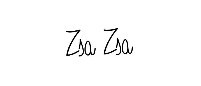 How to make Zsa Zsa signature? Angelique-Rose-font-FFP is a professional autograph style. Create handwritten signature for Zsa Zsa name. Zsa Zsa signature style 5 images and pictures png