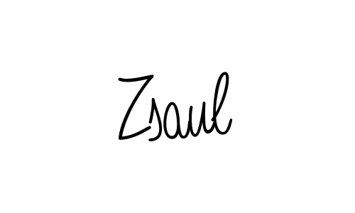 How to make Zsaul signature? Angelique-Rose-font-FFP is a professional autograph style. Create handwritten signature for Zsaul name. Zsaul signature style 5 images and pictures png