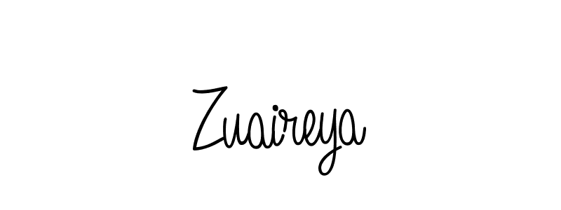 Make a short Zuaireya signature style. Manage your documents anywhere anytime using Angelique-Rose-font-FFP. Create and add eSignatures, submit forms, share and send files easily. Zuaireya signature style 5 images and pictures png
