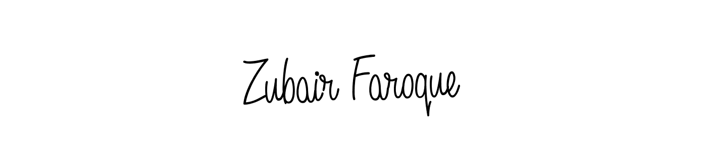 It looks lik you need a new signature style for name Zubair Faroque. Design unique handwritten (Angelique-Rose-font-FFP) signature with our free signature maker in just a few clicks. Zubair Faroque signature style 5 images and pictures png