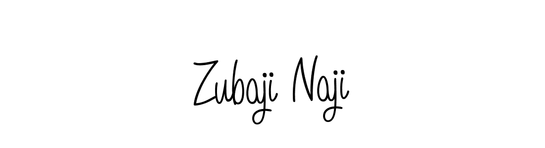 Best and Professional Signature Style for Zubaji Naji. Angelique-Rose-font-FFP Best Signature Style Collection. Zubaji Naji signature style 5 images and pictures png