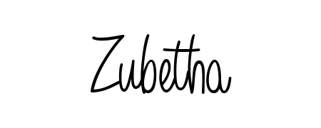 Designed for modern professionals: Zubetha name signature crafted with Angelique-Rose-font-FFP script. Ready for digital PDF workflows. Zubetha signature style 5 images and pictures png